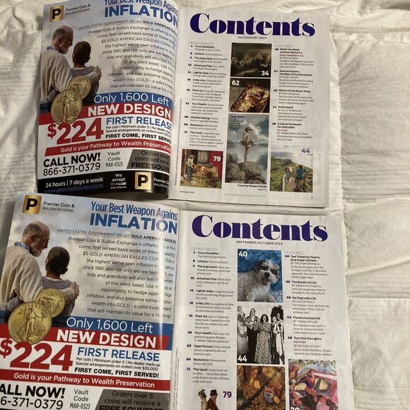 Saturday Evening Post Lot Of 2  July/Aug And Sept/Oct 2023 - Picture 3 of 5